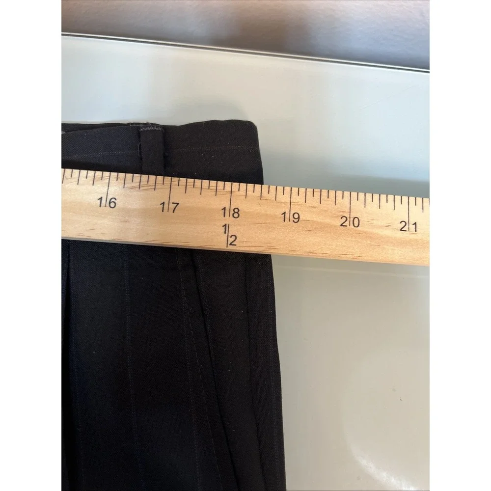 Pierre Balmain Suit 46L 38x30 Gray‎ Pinstripe Wool USA 2 Piece